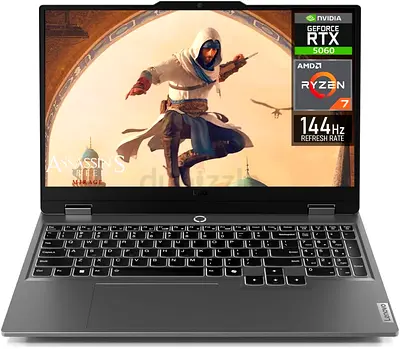 Lenovo LOQ 15.6 IPS FHD 144Hz AMD Ryzen 7 250 RTX 5060/8GB AI Gaming Laptop 16GB RAM 512GB