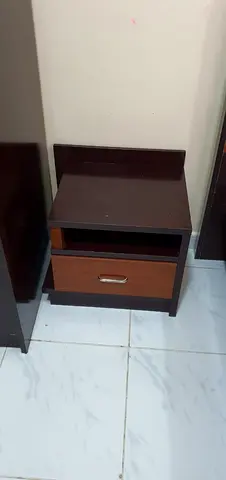 Complete Bedroom Set for Sale – Bed + Mattress + Wardrobe + Side Table