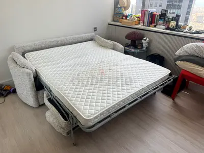 Home center two seater sofa bed with mattress