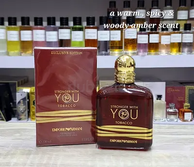 Emporio Armani Stronger With You Tobacco 100ml - Brand New