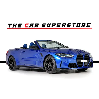 BMW M4 Competition X-Drive Convertible-Special Color-Shadow Line Exterior Look