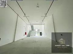 Prime location | Warehouse for annual rent in Al Jurf Industrial Area 3 | 40W electricity | Bathroom