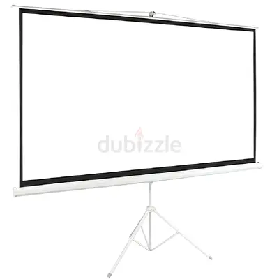 Projector Screen 92” with Tripod