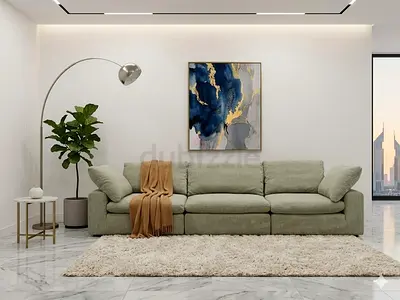 Pianca feather 🪶 filled modular 3 piece sofa