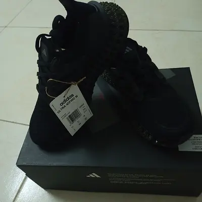 Black adidas Ultra4DD Running Shoes - Used, Size Unknown