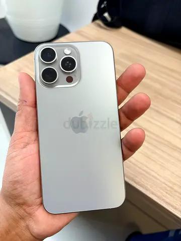 Iphone 15pro max 256gb TDRA natural titanium 83 battery