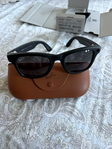 Ray-Ban Meta 2 Wayfarer Sunglasses  Classic Black