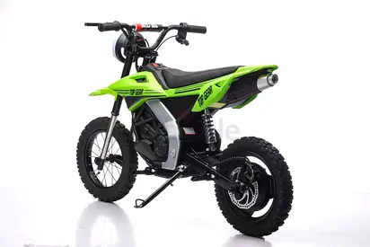 36V Electric Dirt Bike for Kids – 500W Motor, Air Wheels, Disc Brake, Bluetooth  Key Start