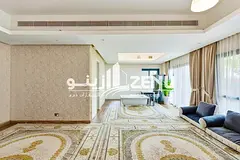 3 BHK + MAID ROOM ,FULLY FURNISHED PREMIUM VILLA FOR RENT ..!