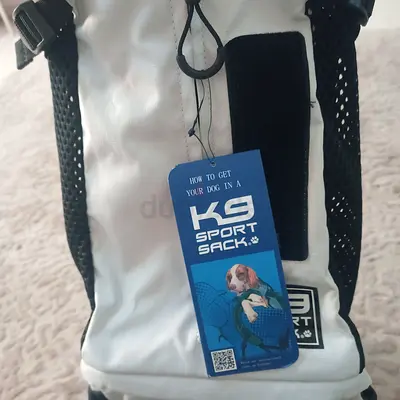 Front-facing pet carrier backpack for small dogs/cats - hands-free travel