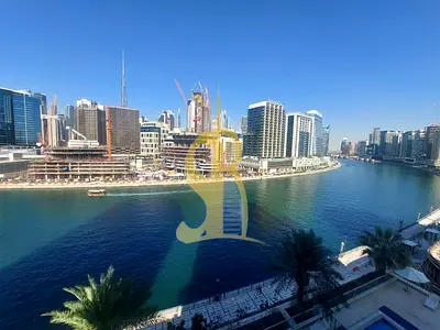 Full Canal & Burj Khalifa View | Bright & Spacious 1 Bedroom