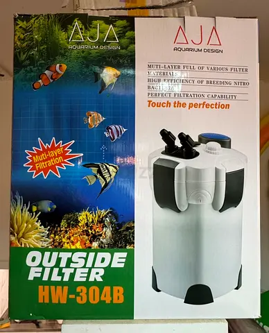 AJA HW-304B External Aquarium Canister Filter - Unused in Box