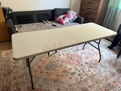Foldable Hard Plastic Table