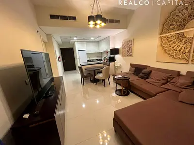 Fully Furnished 1-Bedroom Apartment | Park & Marina Skyline View | Prime JVC Location