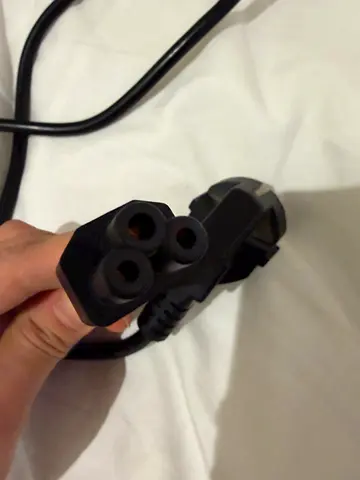 NCTS PWRLE CCA Power Cable, 1.5 Meter, CCA Conductor, PVC Material, 3 PIN Europe CEE7/7 TO IEC C5, B