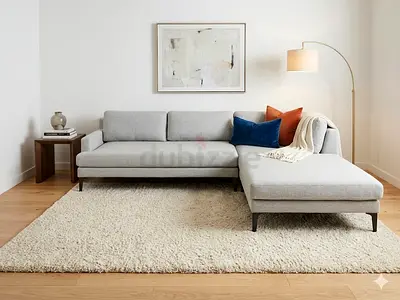 West elm Andes linen fabric 3 piece sofa