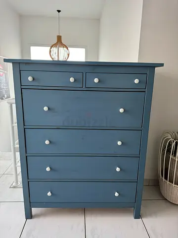 BLUE Hemnes Chest of Drawers