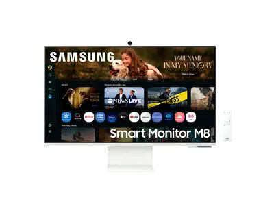 Samsung 32 Inch Smart Monitor M8 M80F 4K Samsung Vision AI LS32FM801UM