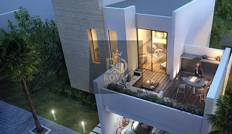 فيلا شبه منفصلة 4 غرف  وصالة  | بدون رسوم خدمات | موقع مميز | عائد استثماري عالي | علي زاوية