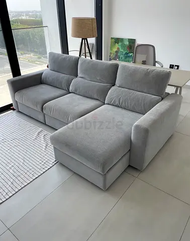 Ikea eskilstuna sofa bed with storage