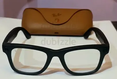 META Ray-Ban Black Wayfarer Sunglasses GENERATIONS 1