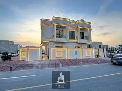 For sale: A world-class villa at an incredible price! Dubai-style villa design, ready to move in. Two floors plus a rooftop with a swimming pool.