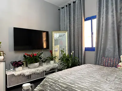 Fully furnished precious room with separate washroom
