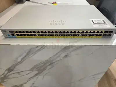 Cisco 2960-L 48-Port Managed Network Switch (Rackmount)