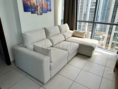 Ikea esklistuna L shape sofa bed with storage