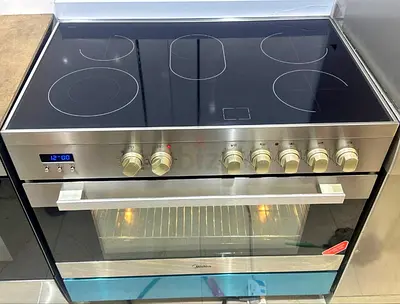 Midea 5 burners full electric digital cooking range latest version 90cm