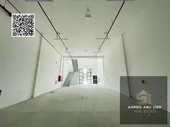 Commercial mezzanine warehouse, first tenant, spacious, suitable for all activities in Al Jurf Indus