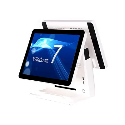 Dual-screen POS Touch Terminal (Windows 7) - All-in-One Retail System