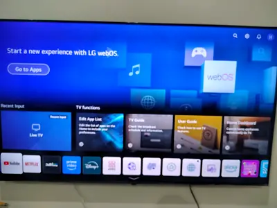 LG 65 Smart LED TV (webOS) - Good Working Condition