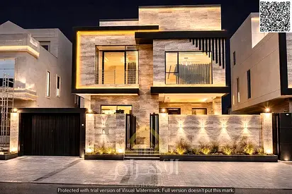 Residential and investment opportunity | Own a luxury villa in Al Yasmin, Ajman, behind the park | 5 bedrooms | Competitive price | 4000 sq ft