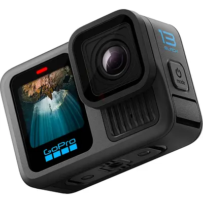 GoPro-style Action Camera (13MP/4K) — Compact Waterproof Action Cam