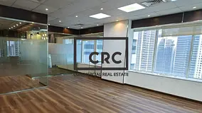 Fitted Office | Partitioned | Business Bay| Westburry tower| 1454 sqft