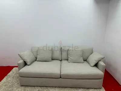 Amazing condition cratebarrel three seater sofa