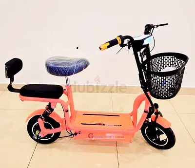 Electric 2 seater scooter 36 v power bike