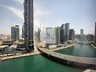 Canal and Burj Khalifa view 2 bedroom for rent
