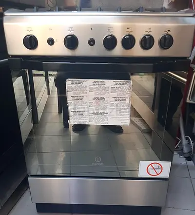 Indesit 60 X 60 cm 4 Gas Burners Free Standing Gas Cooker- I-6Tg1Gxghex-FiMin FREE DELEVERY+WARRENT
