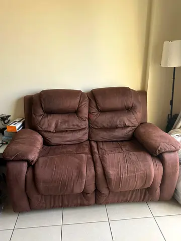 Brown Recliner Sofa