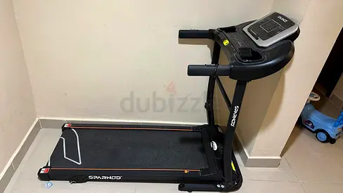 Sparnod Treadmill - Foldable Home Running Machine, Good Condition