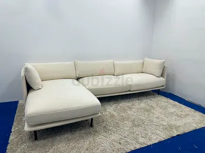 Great condition cratebarrel lshape sofa