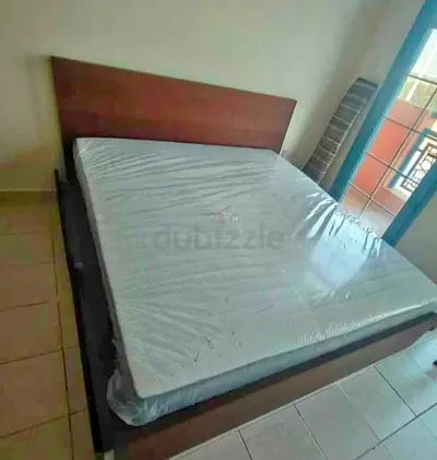 IKEA malam bed with mattress King size bed