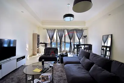 Furnished 1BR Apartment | Balcony | Ready to Move In | Canal & Skyline Views