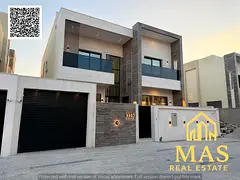 🏡 Luxury Modern Stone-Faced Villa for Sale in Al Zahya, Ajman | Prime Location