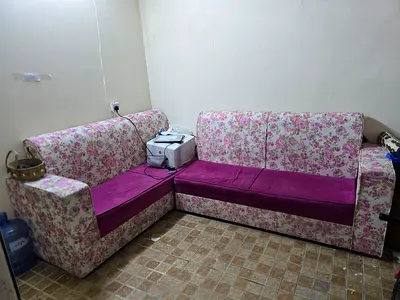 3 pcs sofas set neat and clean