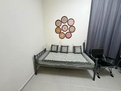 bed with medicated mattress