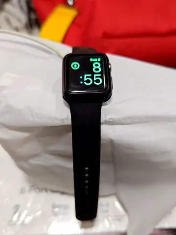 Used Apple Watch Series 3 (Black) with Charger - Good Working Condition