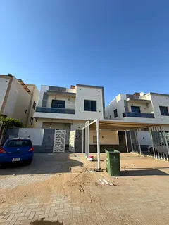 Villa for annual rent in Al Yasmin – Al Ittihad Scheme – Ajman. Prime location on an asphalt roa